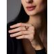 Fashionable Gold Topaz Ring, Ring Size: 8.5 / 18.5, image , picture 4