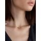 Invisible Necklace With Crystal Pendant The Aurora, Length: 41, image , picture 4