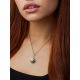 Cute Floral Motif Locket Pendant With Tiny Heart The Romanov, image , picture 3