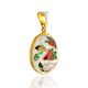 Enamel Strawberry Pendant The Romanov, image , picture 3
