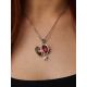 Floral Motif Locket Pendant With Enamel And Crystals The Romanov, image , picture 5