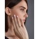 Statement Golden Ring With White Crystals, Ring Size: 6 / 16.5, image , picture 4