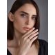 Solitaire Crystal Ring In Gold, Ring Size: 6.5 / 17, image , picture 4