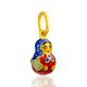 Colorful Enamel Matryoshka Pendant The Romanov, image , picture 3