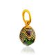 Tiny Enamel Egg Pendant The Romanov, image , picture 3