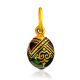 Tiny Enamel Egg Pendant The Romanov, image 