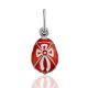 Bow Motif Egg Pendant The Romanov, image 