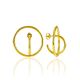 Gilded Sphere Earrings The ICONIC, image 