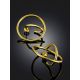 Gilded Sphere Earrings The ICONIC, image , picture 2