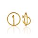 Sphere Design Gilded Earrings The ICONIC, image 