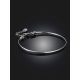 Minimalist Hoop Bracelet The ICONIC black edition, image , picture 2