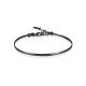 Minimalist Hoop Bracelet The ICONIC black edition, image 