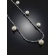 Trendy Pearl Choker Necklace The Oceania, Length: 38, image , picture 2