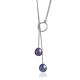 Black Pearl Toggle Necklace The Oceania, image 