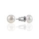 Classy Cultured Pearl Stud Earrings The Oceania, image 