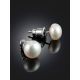 Classy Cultured Pearl Stud Earrings The Oceania, image , picture 2
