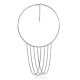 Designer Beaded Hoop Necklace With Chains The Sparkling, image 