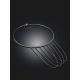 Designer Beaded Hoop Necklace With Chains The Sparkling, image , picture 2