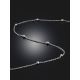 Refined Chain Necklace With Beads The Sparkling, image , picture 2