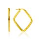 Glossy Square Earrings The Silk, image 