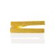 Bold Geometric Matte Gilded Ring The Silk, Ring Size: 8.5 / 18.5, image , picture 3