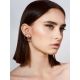 Glossy Sphere Design Earrings The ICONIC, image , picture 3