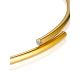 Designer Gilded Hoop Necklace The Silk, image , picture 5