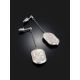 Refined Chain Earrings With Baroque Pearls The Oceania, image , picture 2