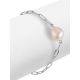 Stylish Chain Bracelet With Baroque Pearl The Oceania, image , picture 3