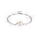 Stylish Chain Bracelet With Baroque Pearl The Oceania, image 