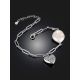 Designer Heart Pendant Bracelet With Pearl The Oceania, image , picture 2