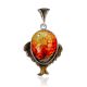 Glossy Enamel Fish Pendant The Romanov, image 
