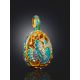 Classy Enamel Egg Pendant With Crystals The Romanov, image , picture 2