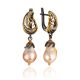 Chic Baroque Pearl Earrings, image 