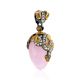 Snake Motif Pink Crystal Pendant The Romanov, image , picture 3