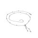 Refined Tie Necklace With Beads The Sparkling, image , picture 4