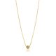Minimalist Faceted Bead Charm Necklace The Sparkling, image 
