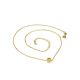Minimalist Faceted Bead Charm Necklace The Sparkling, image , picture 4