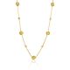 Refined Gilded Necklace With Beads The Sparkling, image 