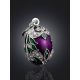 Multicolor Enamel Egg Pendant With Crystals The Romanov, image , picture 2