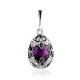 Multicolor Enamel Egg Pendant With Crystals The Romanov, image 