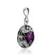 Multicolor Enamel Egg Pendant With Crystals The Romanov, image , picture 3