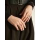 Glossy Silver Signet Ring The ICONIC, Ring Size: Adjustable, image , picture 5
