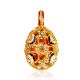 Exquisite Enamel Egg Pendant With Crystals The Romanov, image 