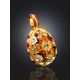 Exquisite Enamel Egg Pendant With Crystals The Romanov, image , picture 2