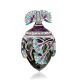 Faceted Crystal Egg Pendant With Enamel The Romanov, image 
