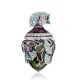 Faceted Crystal Egg Pendant With Enamel The Romanov, image , picture 3