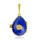 Cross Motif Locket Pendant With Gilded Icon The Romanov, image , picture 3