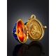 Cross Motif Locket Pendant With Gilded Icon The Romanov, image , picture 2