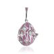 Designer Locket Pendant With Tiny Angel The Romanov, image 